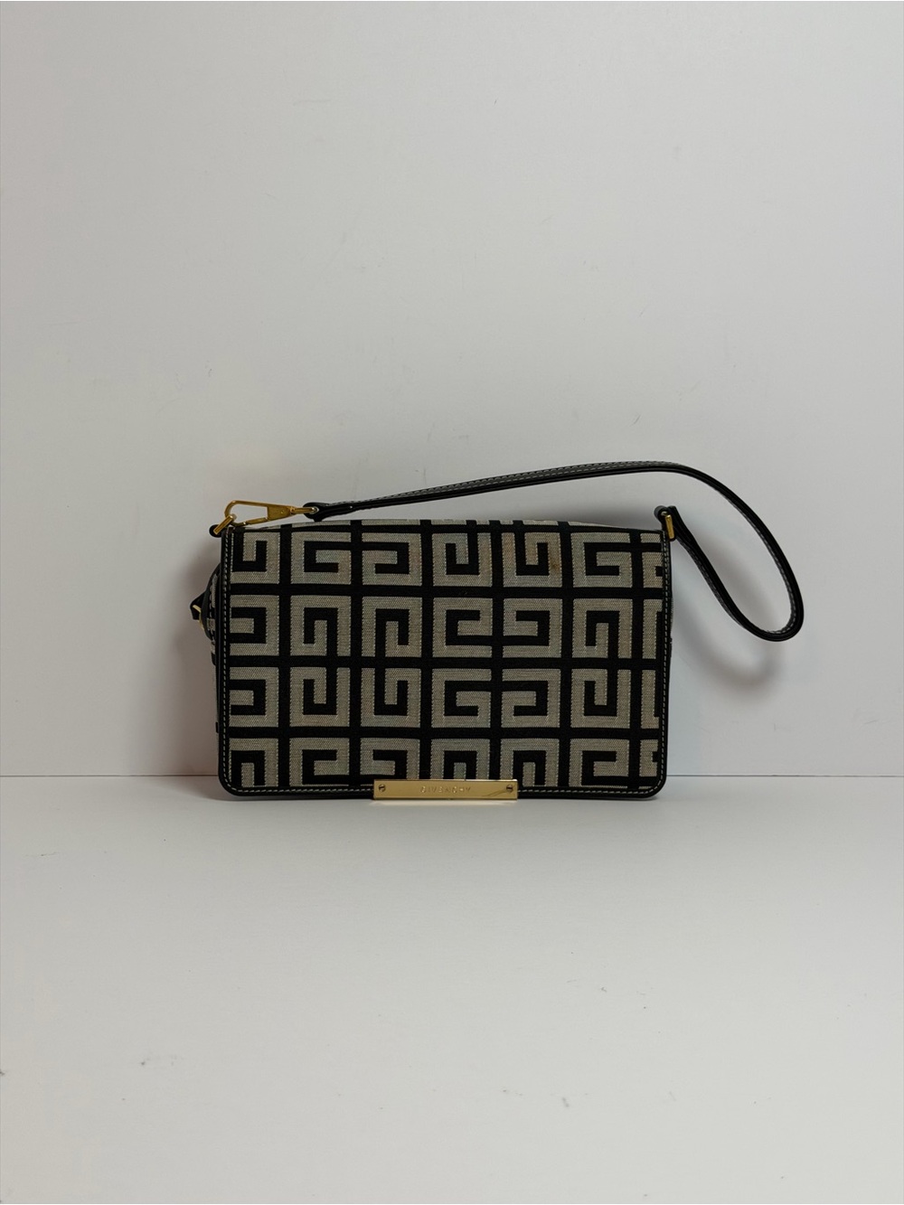 Givenchy Monogram Flap Clutch Wallet Mini Bag